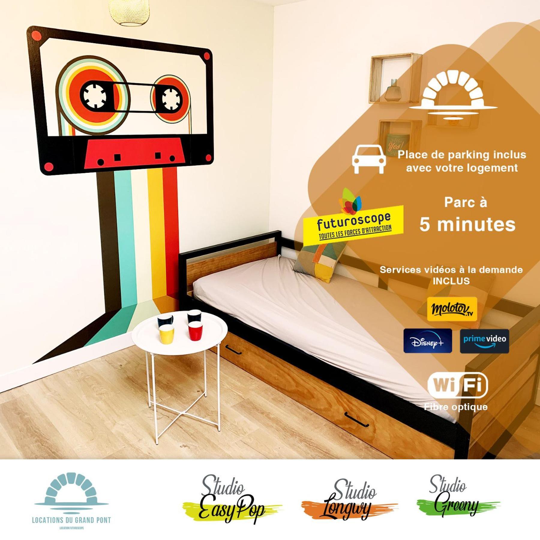 Locations Du Grand Pont - Appart Hotel Poitiers - Futuroscope Chasseneuil-du-Poitou Ngoại thất bức ảnh